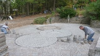 Permeable Paver Driveway Construction Timelapse [upl. by Ammann]