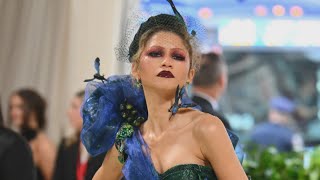 Zendaya Gives MOODY Fashion Moment at 2024 Met Gala [upl. by Irehc]