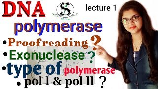 DNA Polymerase  DNA Polymerase 1 and 2  Polymerase enzyme [upl. by Alayne702]