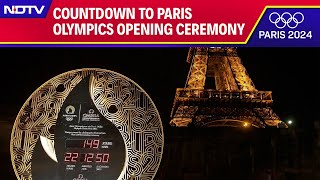 Paris Olympics 2024  Countdown To Paris Olympics Opening Ceremony [upl. by Booma]