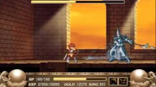 Ys III PS2 Boss 08 Death Falwon No Damage No Rings Hard [upl. by Kincaid967]