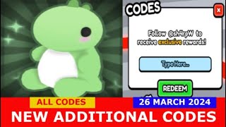 NEW ADDITIONAL CODES MARCH 26 2024 FREE UGC the circle game ROBLOX  ALL CODES [upl. by Allain]