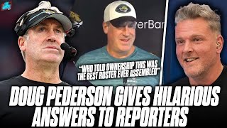 Doug Pedersons Answers To The Media After 29 Start Are HILARIOUS  Pat McAfee Show [upl. by Ssecnirp]