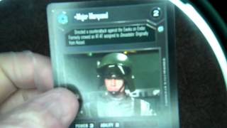 How to grade Star Wars CCG Cards [upl. by Mehalek]