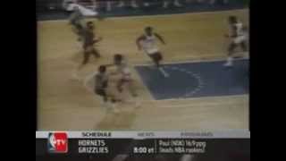 Wilt Chamberlain bumps 225 lb Oscar Robertson off court [upl. by Zalea]