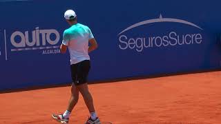 Facundo Bagnis Vs Nicolas Jarry  Ecuador Open ATP 250 Quito [upl. by Sadira833]