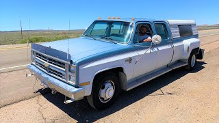 1986 Square Body Chevrolet C30 Dually Turbo LS Swap Project Intro [upl. by Eeresid]