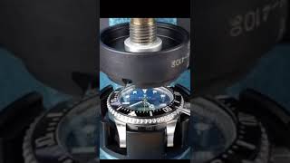 Rolex SeaDweller DeepSea bezel installation [upl. by Boothman694]