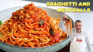 How to Make SPAGHETTI MEATBALLS Like an Italian [upl. by Bob]