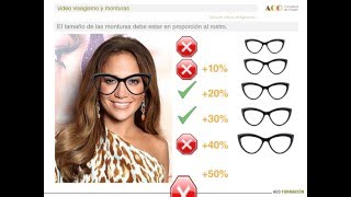 ¿Cual es el tamaño ideal de las gafas [upl. by Arihsak]