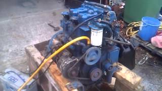 24hp Arona  Lombardini Twin Cylinder Marine Diesel Engine [upl. by Minne]