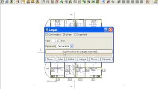 Cypecad  Edição das cargas [upl. by Nevil]