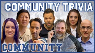 The Cast amp Crew Of Community Answer Trivia Questions  Community [upl. by Germano845]