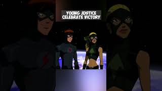 Young Justice Celebrate Victory 🥳 dccomics youngjustice superboy [upl. by Otila]