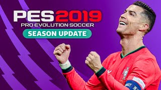 PES 2019 NEXT SEASON PATCH 2025 UPDATE  أقوى وأفضل باتش لتحويل لعبة بيس 2019 إلى بيس 2025 [upl. by Richer]