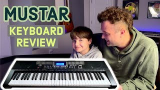 Best Keyboard for Beginners Mustar 61 Key Review [upl. by Malita]