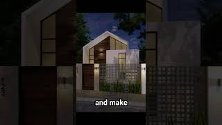 Home Sweet Home 2 Bedroom Modern Bungalow architecture modernbungalow housedesign [upl. by Bale418]