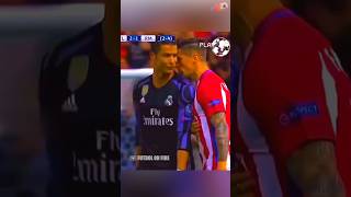 Sergio Ramos y su gesto a Cristiano Ronaldo futbol cristianoronaldo cr7 shorts [upl. by Ayisan333]