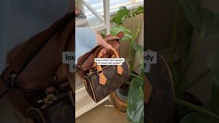 louis vuitton nano speedy or loewe mini puzzle shorts [upl. by Dominica348]