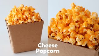 How to make Cheese Popcorn at home  Super quick and easy 🧀🍿 [upl. by Pattani]