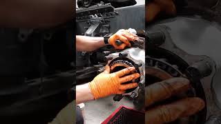 How to replace a wheel seal on semi wheel seal leak wheel seal installation 100k miles Inspection [upl. by Tallulah92]