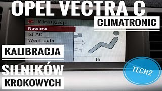 Opel Vectra Climatronik i regulacja klap nawiewów [upl. by Balfore]