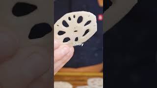 How To Make Crispy Lotus Root Chips  Your New Favorite Snack [upl. by Kyred]