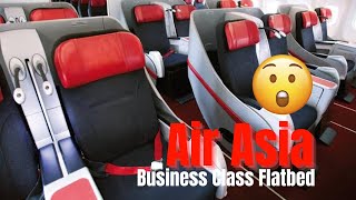 AIR ASIA Business Class Flatbed Review [upl. by Phaih]