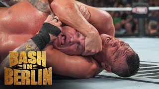 Gunther vs Randy Orton – World Heavyweight Title Match WWE Bash in Berlin 2024 highlights [upl. by Eniroc]