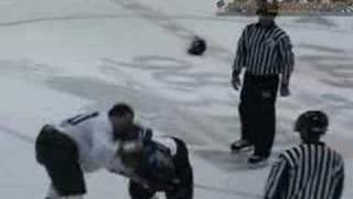 Yannick Dallaire vs Kevin Poulin [upl. by Barren487]