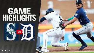 Mariners vs Tigers Game Highlights 81324  MLB Highlights [upl. by Buxton36]