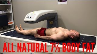 7 Body Fat  36 Years Old  100 Natural  DEXA [upl. by Attenna753]