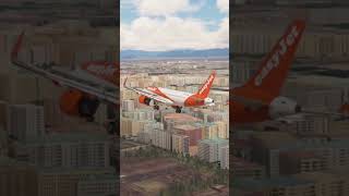 EasyJet Airbus A320 EPIC Landing at Beijing Capital Airport 12 words [upl. by Oeramed]