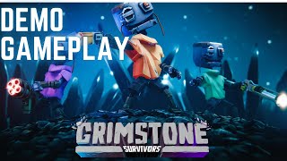 Grimstone Survivors Demo 2024  V022 Gameplay video [upl. by Faust]