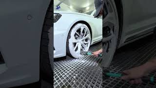 A wheel brush with interchangeable heads Sign me up carcleaning carcare detailing [upl. by Motch]