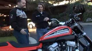 2009 HarleyDavidson Sportster XR1200 Motorcycle Review [upl. by Noinatrad620]