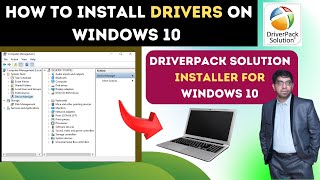 how to install drivers on windows 10  driver pack installer for windows 10  Imran Arif Tech [upl. by Llorrad]