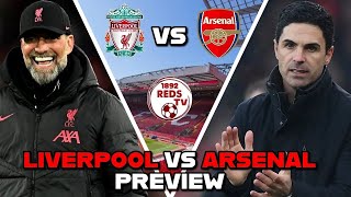 Liverpool vs Arsenal Premier League Preview LIVARS PREMIERLEAGUE PL LFC ARSENAL [upl. by Asyl]