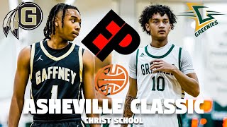 Christ School NC Vs Gaffney SC Home Team Dominates At The Asheville Classic [upl. by Elleryt]