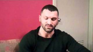 Backstage Interview with Andrei Arlovski [upl. by Natsud]