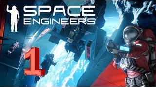 Space Engineers Lets Play Ep1  Making a Living [upl. by Ardine]