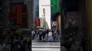 Walkng in manhattan trending ytshorts shorts viralshorts usa timesquare downtown newyork [upl. by Hamford775]