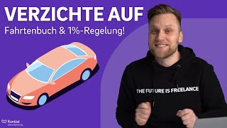 Firmenwagen OHNE Fahrtenbuch amp 1Regelung Das geht  Dienstauto im Betriebsvermögen [upl. by Eelrahs]