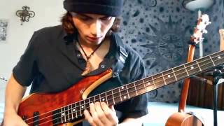 Cody Wright  quotTHE BIRDWATCHERquot Vulfpeck FunkFusionOld School bass solo [upl. by Irroc]