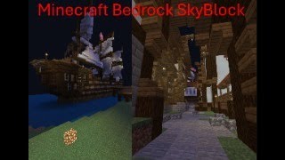 Minecraft Bedrock SkyBlock WITH VIEWERS [upl. by Caryn]