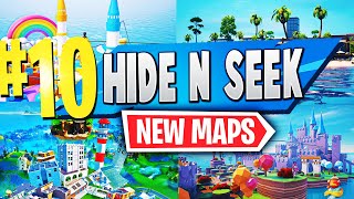 TOP 10 Best HIDE AND SEEK Maps 2023  Fortnite Hide and Seek Map CODES 2023 NEW MAPS [upl. by Desta]