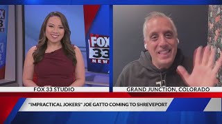 Oneonone with Comedian Joe Gatto ahead of Shreveport tour stop [upl. by Attenra]