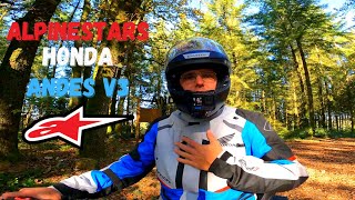 ALPINESTARS HONDA Andes V3 – A ESCOLHA CERTA para MOTOCICLISTAS [upl. by Levon]