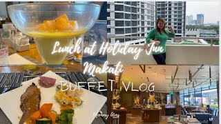 Have you tried Flavors Buffet by HOLIDAY INN MAKATI 😍 A Must Try 💚  Mommy Aims [upl. by Deutsch]