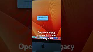 How to use Opencore legacy patcher opencore [upl. by Murial]